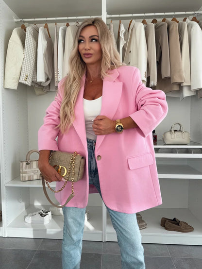 Blazer oversize pour femmes avec coupe extravagante Chic und Stil