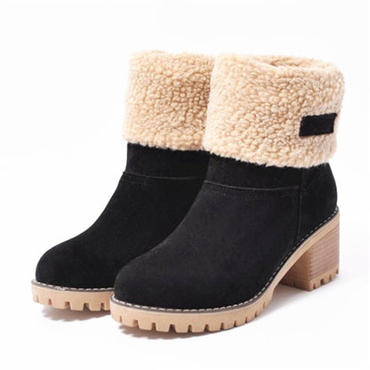 Bottes pour femmes avec tige doublée et semelle antidérapante Chic und Stil
