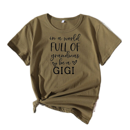 T-shirt à manches courtes inspirant pour femmes Chic und Stil