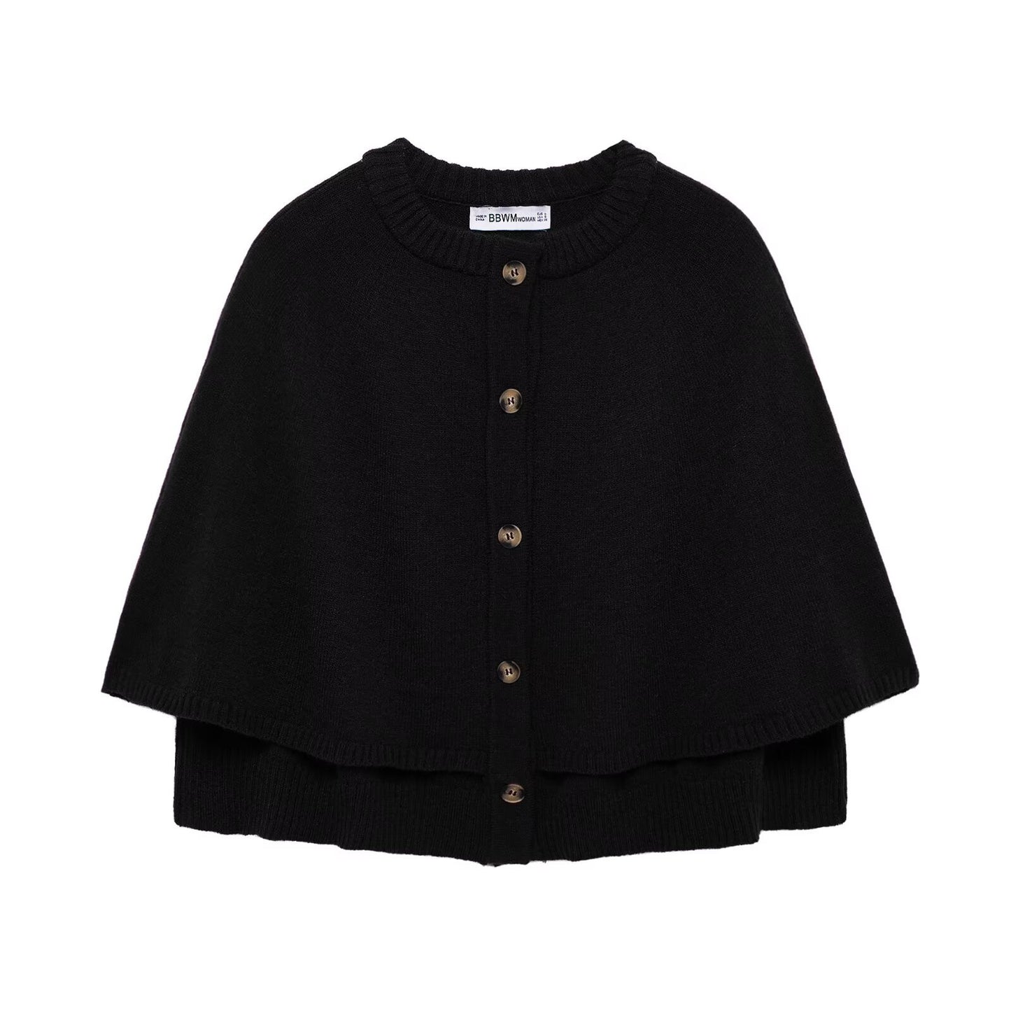 Chic and Style women's knitted poncho