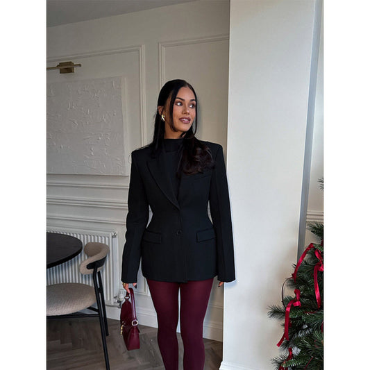 Blazer élégant pour femmes avec coupe oversize et accents structurés Chic und Stil