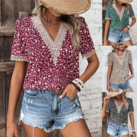 Dames blouson brodé de fleurs Chic und Stil