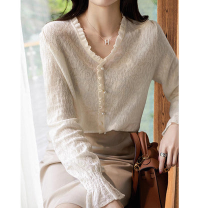 Jupe en laine A-line ajustée pour femmes Chic und Stil