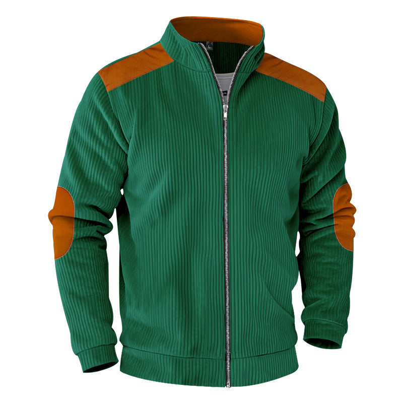 Veste de loisir pour hommes avec col montant Chic und Stil