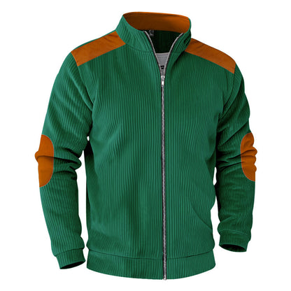 Veste de loisir pour hommes avec col montant Chic und Stil