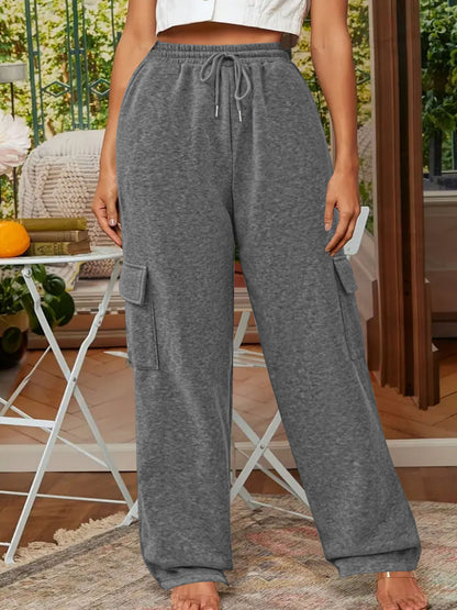 Ladies Utility Relaxed Chic Cargo Pants