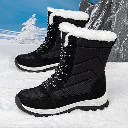 Bottes d'hiver multifonctionnelles pour femmes avec doublure isolante et semelle antidérapante Chic und Stil