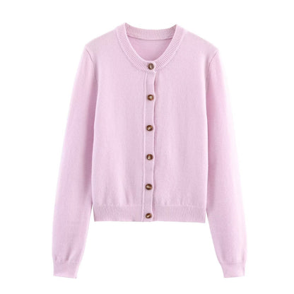 Dames élégante cardigan avec boutons Chic und Stil