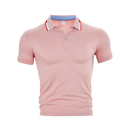 Polo shirt pour hommes avec col structuré et technologie respirante Chic und Stil