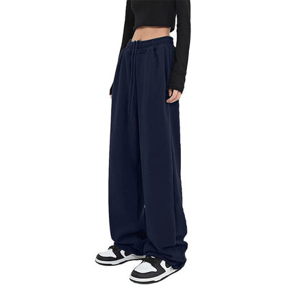 Chill wide pants for women with adjustable waist and practical pockets Chic and Style