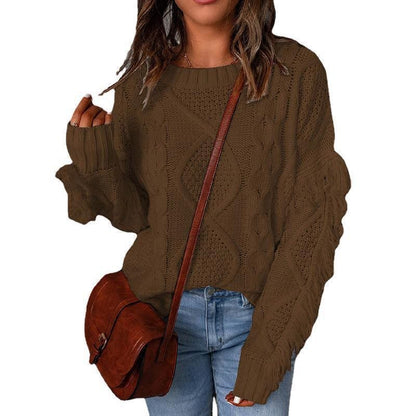 Pull femme avec tricot texturé Chic und Stil