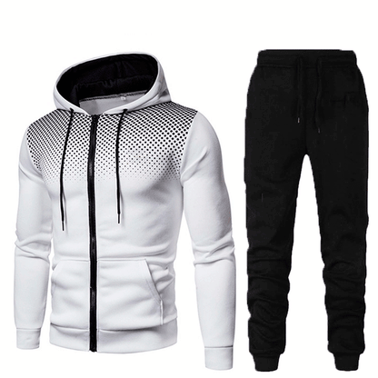 Men's hoodie and jogger pants set with breathable technology Chic and Style
