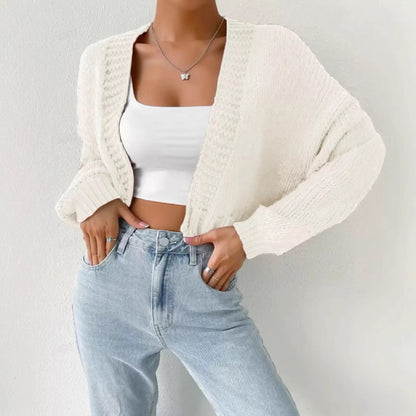 Cardigan en tricot structuré pour femmes avec coupe décontractée Chic und Stil
