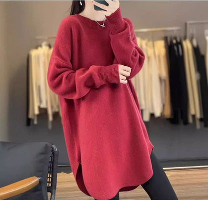 Pull décontracté pour femmes avec une coupe ample en laine de haute qualité Chic und Stil