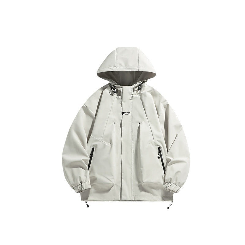 Multifunctional winter jacket for men with insulating fleece lining and adjustable hood Chic and Style