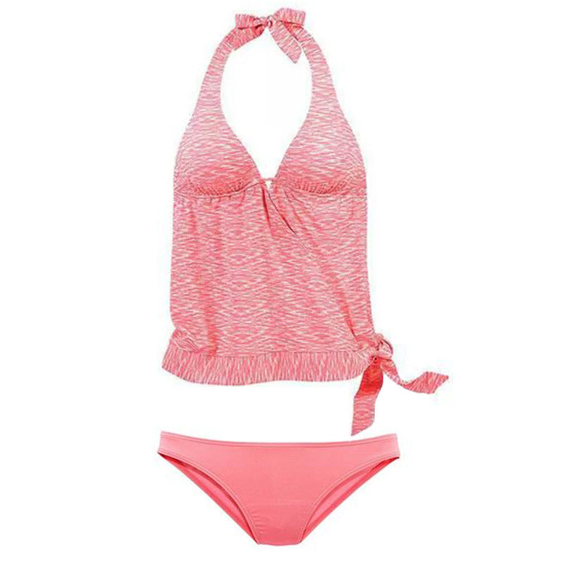 Dames Haut Du Corps Deux Pièces Ensemble De Natation Chic und Stil