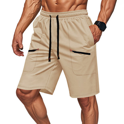 Pantalons de loisirs pour hommes avec poches multifonctionnelles et ceinture élastique Chic und Stil