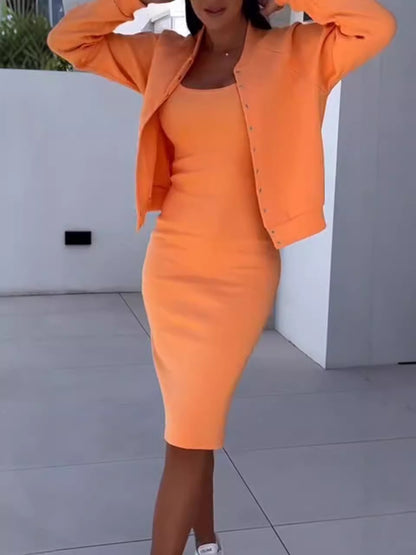 Ensemble de robe superposée décontractée pour femmes Chic und Stil