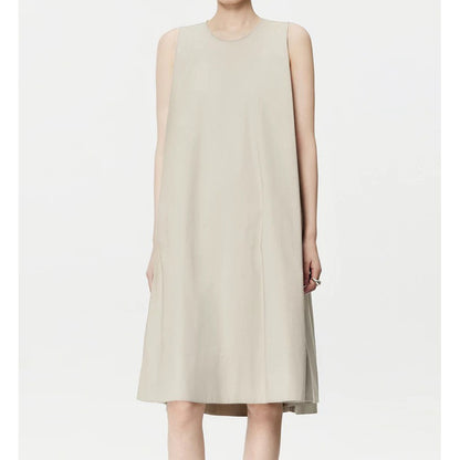 Robe midi évasée fluide pour femmes Chic und Stil