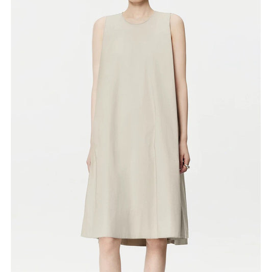 Robe midi évasée fluide pour femmes Chic und Stil