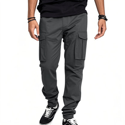 Men's cargo pants with functional pockets and modern cut Chic and style