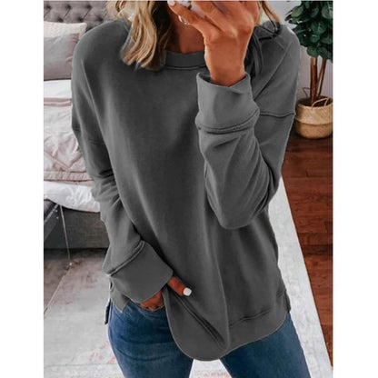 Pull créatif pour femmes avec design de tache de couleur Chic und Stil