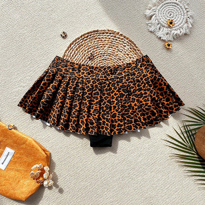 Dames jupe de bain imprimé à volants Chic und Stil