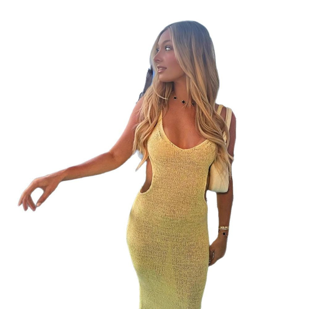Robe en tricot ajustée pour femmes Chic und Stil