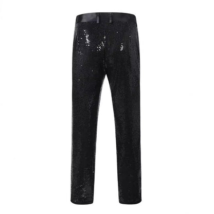 Elegant sequin pants for men with sparkling effect Chic and Style