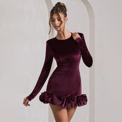Robe mini élégante et ajustée pour femmes Chic und Stil