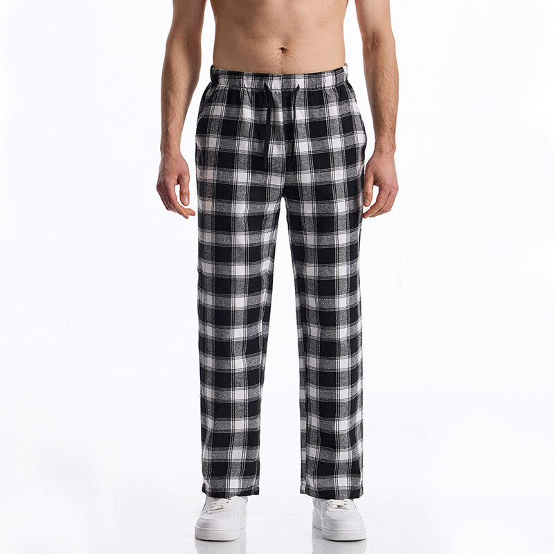 Men's flannel pajama pants Chic und Stil