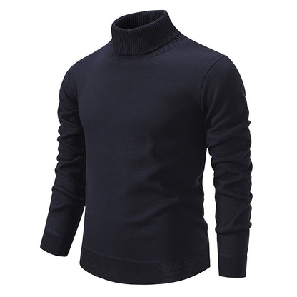 Chic turtleneck pullover for men in high-quality cotton Chic and Style