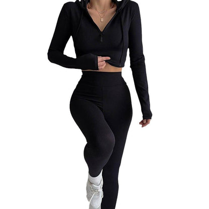 Chemise longue à manches longues pour femmes avec zip stylé et coupe ajustée Chic und Stil