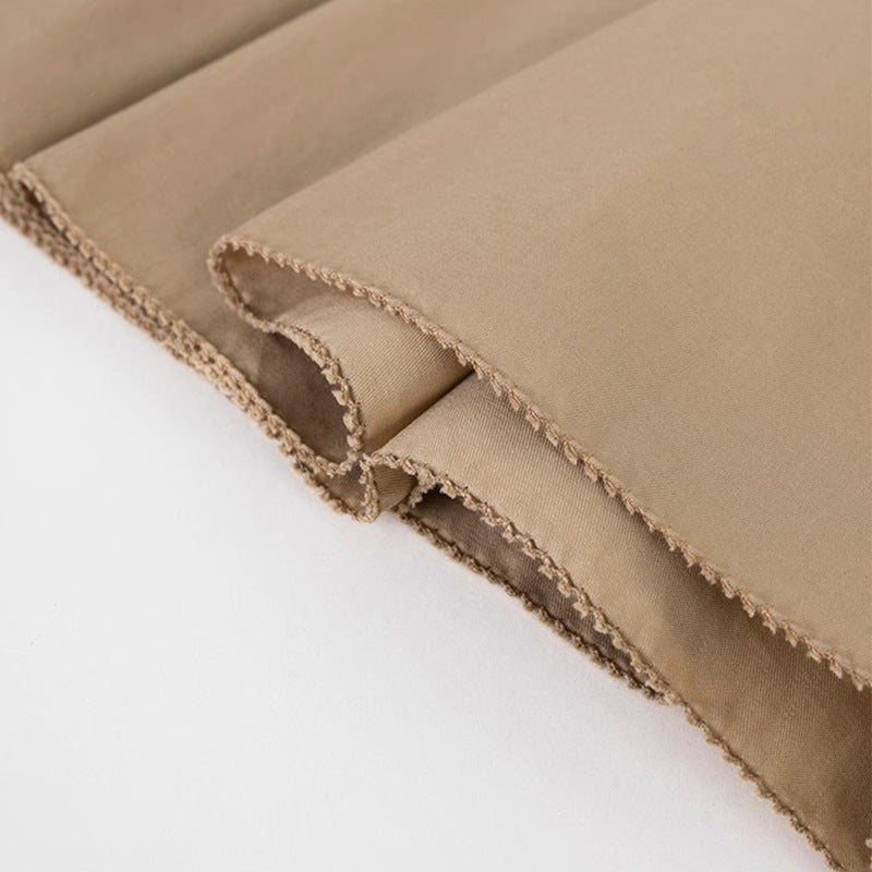 Fluid midi skirt for women with elastic waistband Chic und Stil