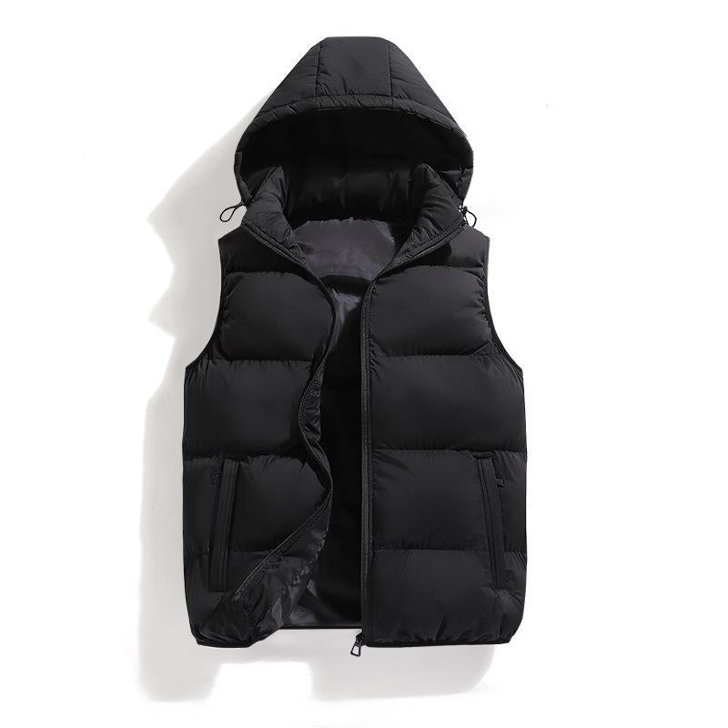 Dames gilet matelassé isolé thermique avec capuche Chic und Stil
