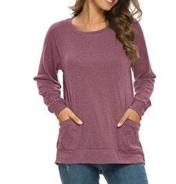 Casual pull for women with pockets Chic and Style