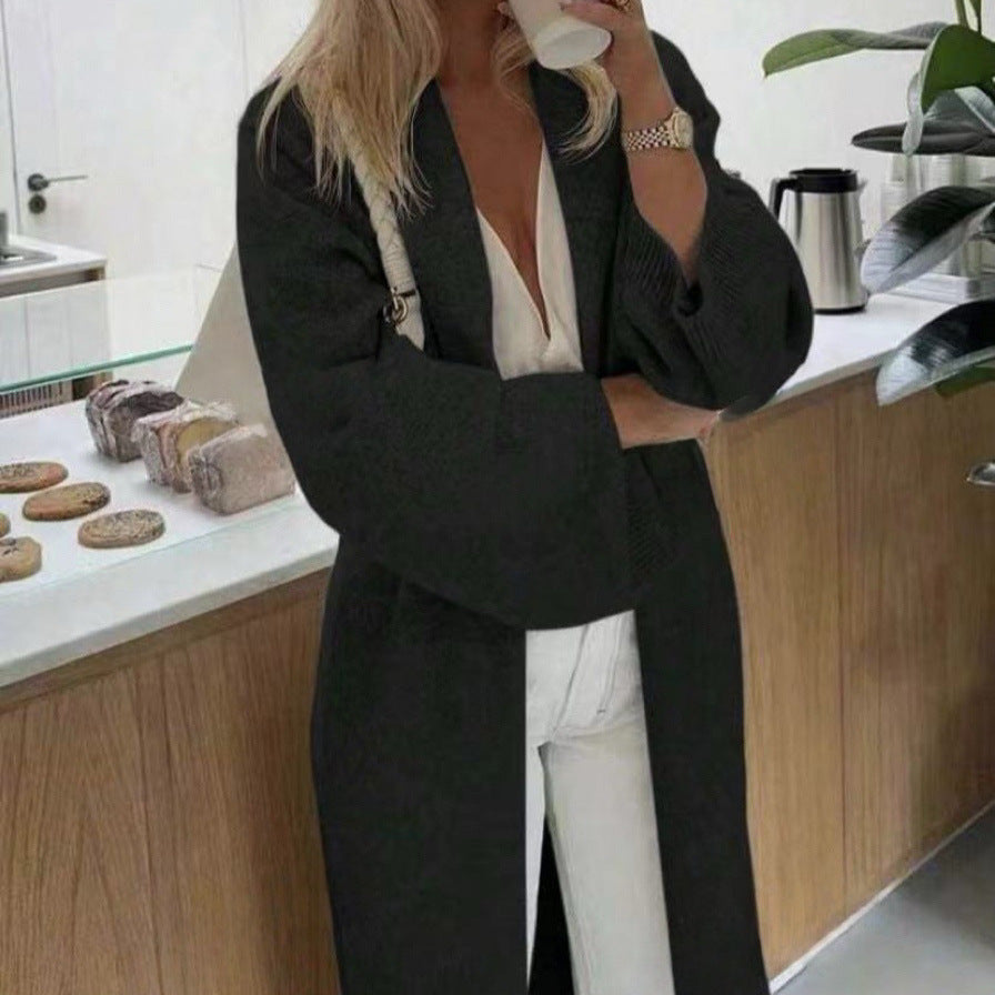 Dames décontracté oversize cardigan Chic und Stil