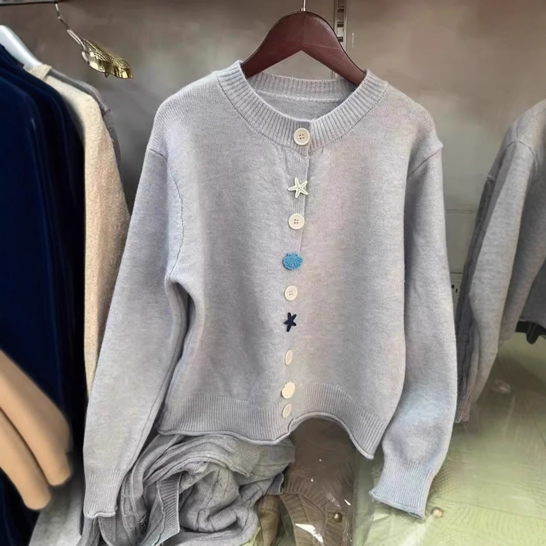 Femme pull en tricot ludique Chic und Stil