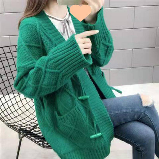 Cardigan en tricot pour femmes avec design en torsades et structures Chic und Stil
