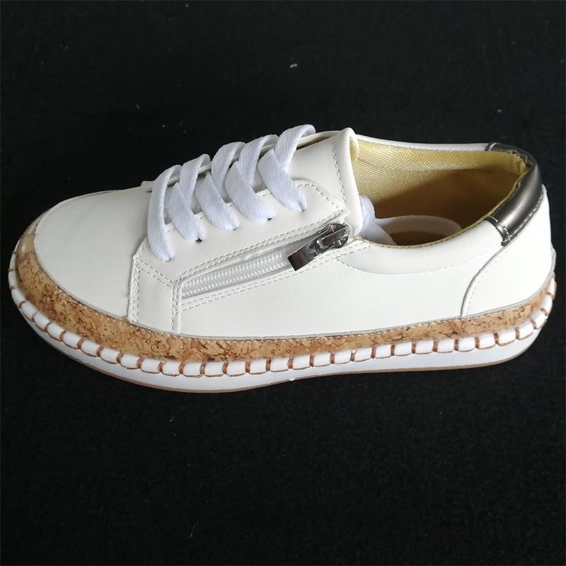 Bottines confortables pour dames avec semelle en liège et fermeture éclair Chic und Stil