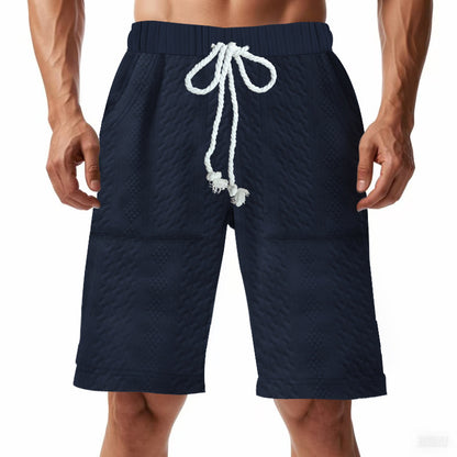 Shorts de bain sportifs pour hommes avec taille élastique et cordon de serrage Chic und Stil
