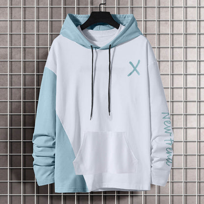 Sweat à capuche pour femme avec un design de coloris moderne et une poche kangourou pratique Chic und Stil