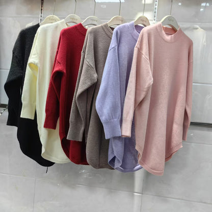 Pull décontracté pour femmes avec une coupe ample en laine de haute qualité Chic und Stil