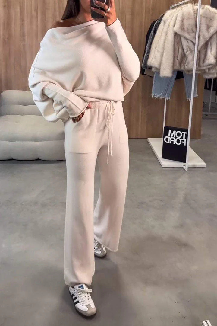 Dames Ensemble de loungewear confortable et élégant avec coupe ample Chic und Stil