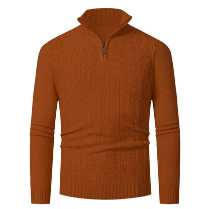 Pull-over en tricot à col haut pour hommes Chic und Stil