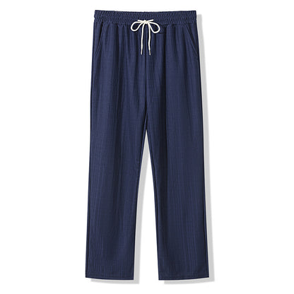 Pantalons de loisirs confortables pour hommes avec taille élastique et poches latérales pratiques Chic und Stil