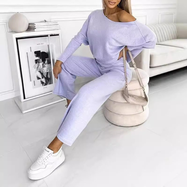 Dames ensemble de loungewear élégant et décontracté avec coupe ample Chic und Stil