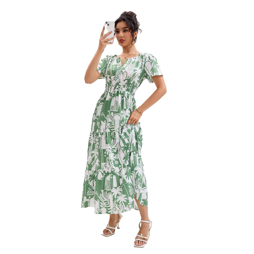 Robe Maxi Boho en Tulle Chic und Stil