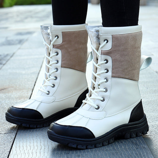 Bottes d'hiver pour femmes doublées avec semelle antidérapante et doublure isolante Chic und Stil