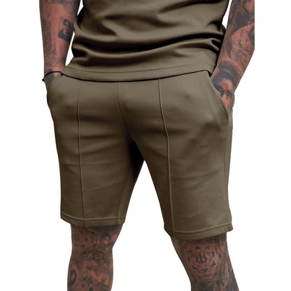 Pantalons de loisirs confortables pour hommes avec poches latérales et taille élastique Chic und Stil